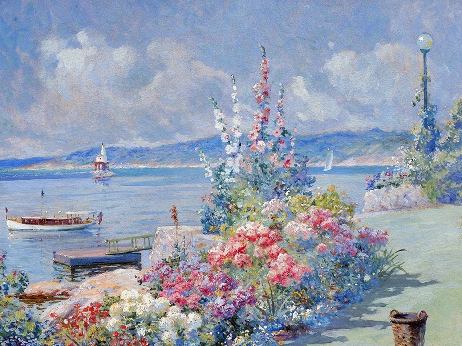 Fioritura al porto